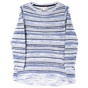 Style & Co. Striped Crew Neck Sweater